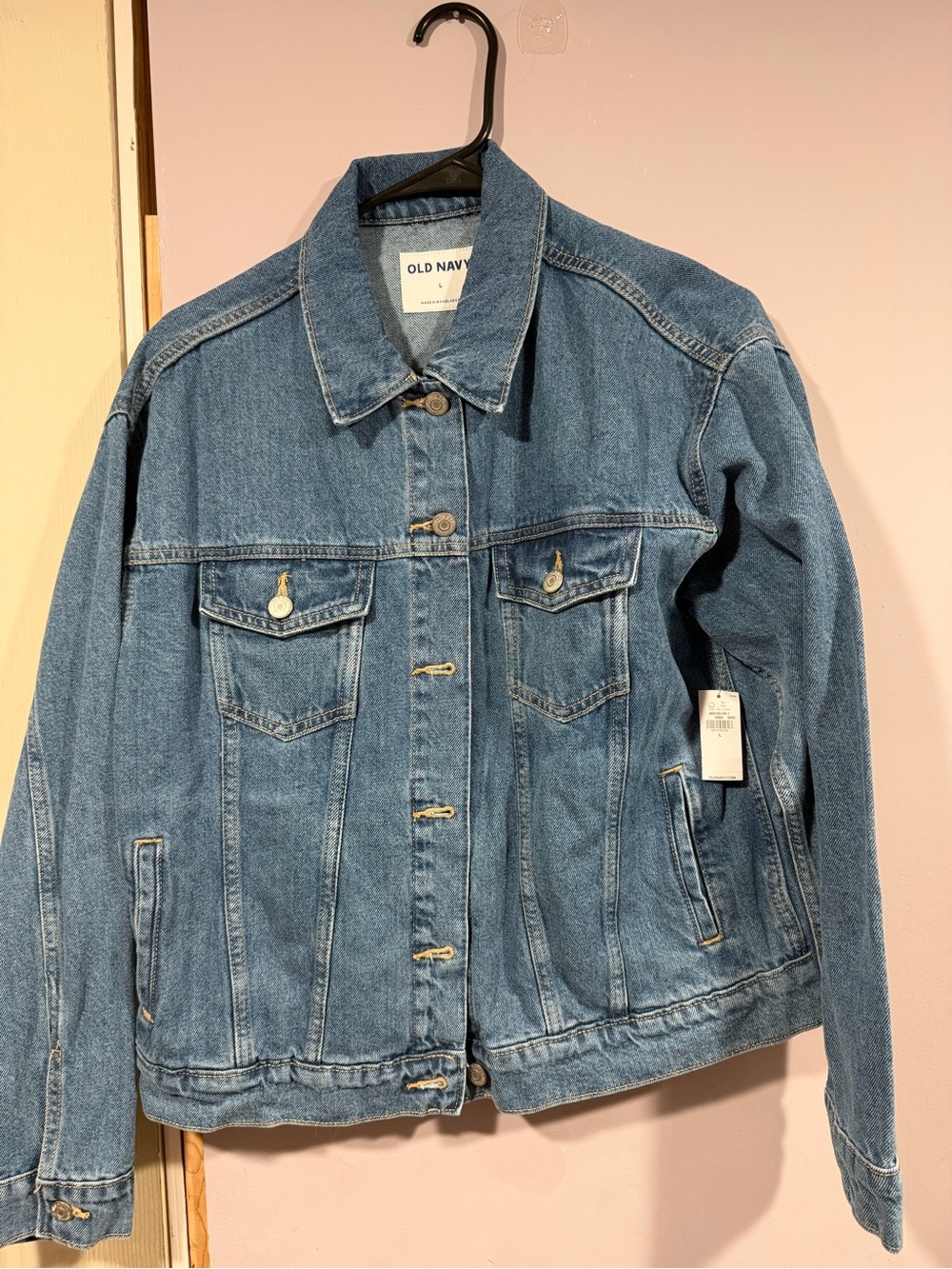 Old Navy Medium Blue Denim Jean Jacket